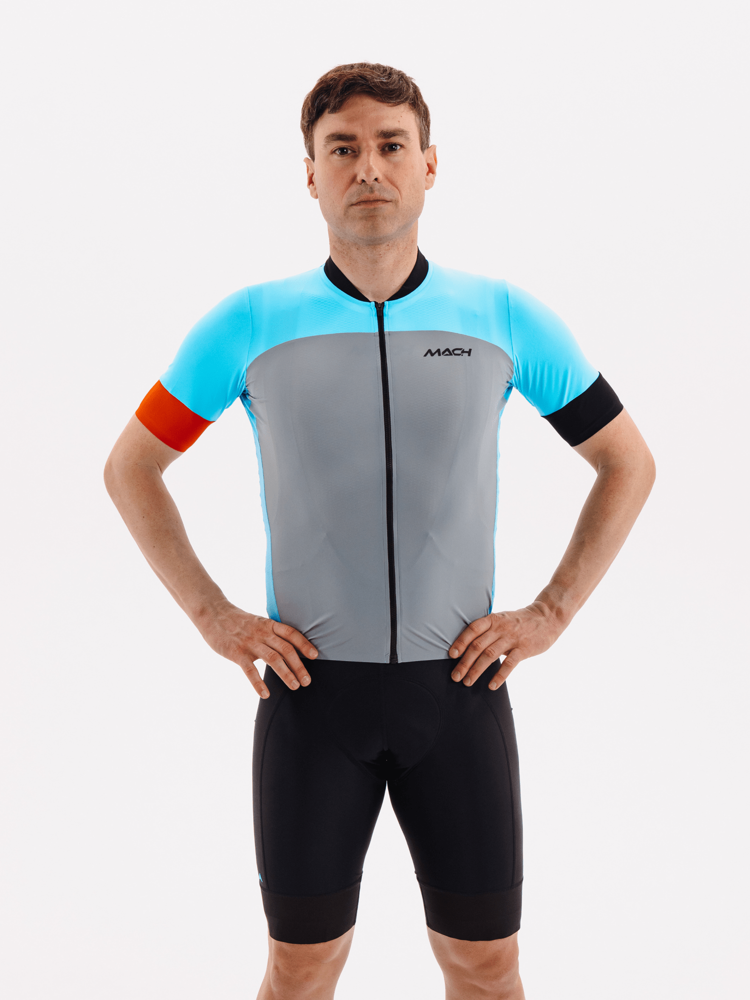 Mens Aero Jersey - Divide - Mach Apparel