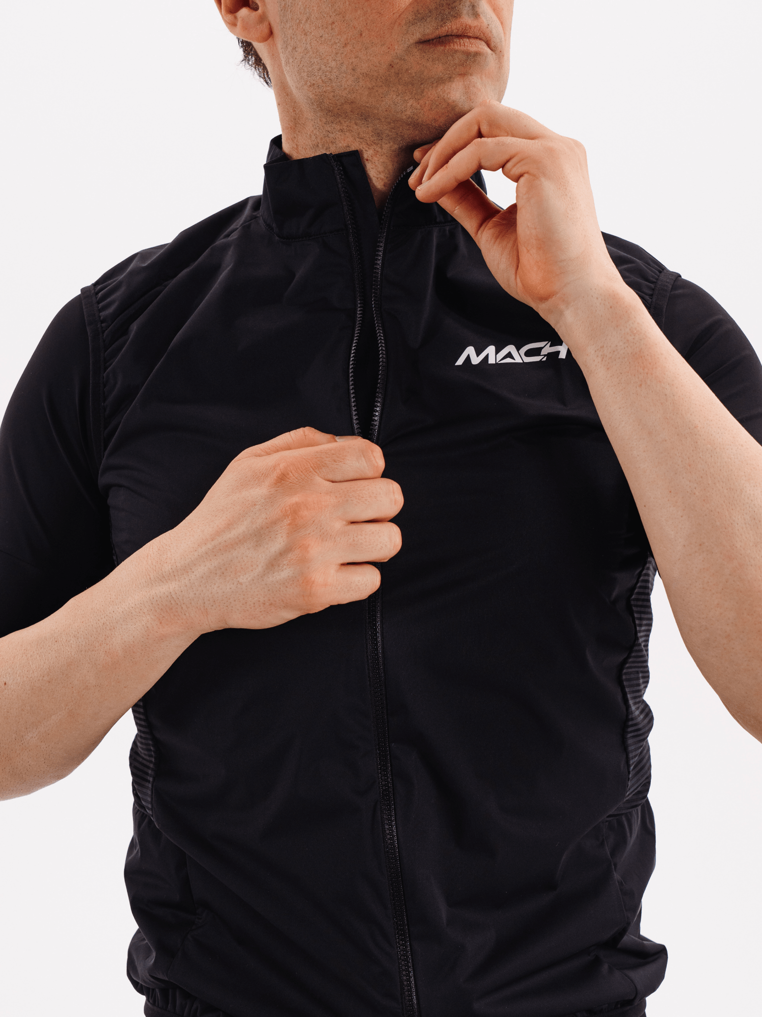 Mens Packable Wind Vest | Archive Edition - Mach Apparel