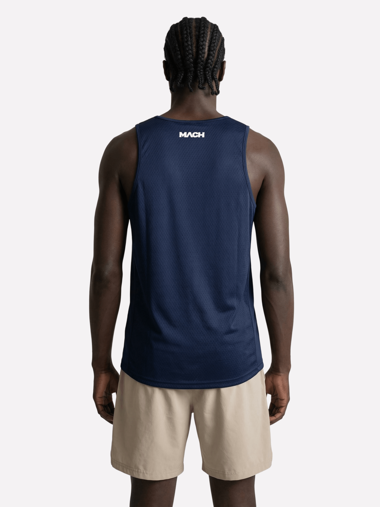 Mens Run Singlet - Mach Apparel