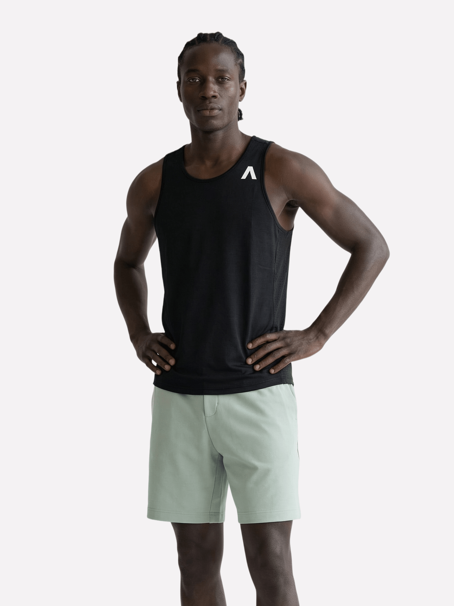 Mens Run Singlet - Mach Apparel