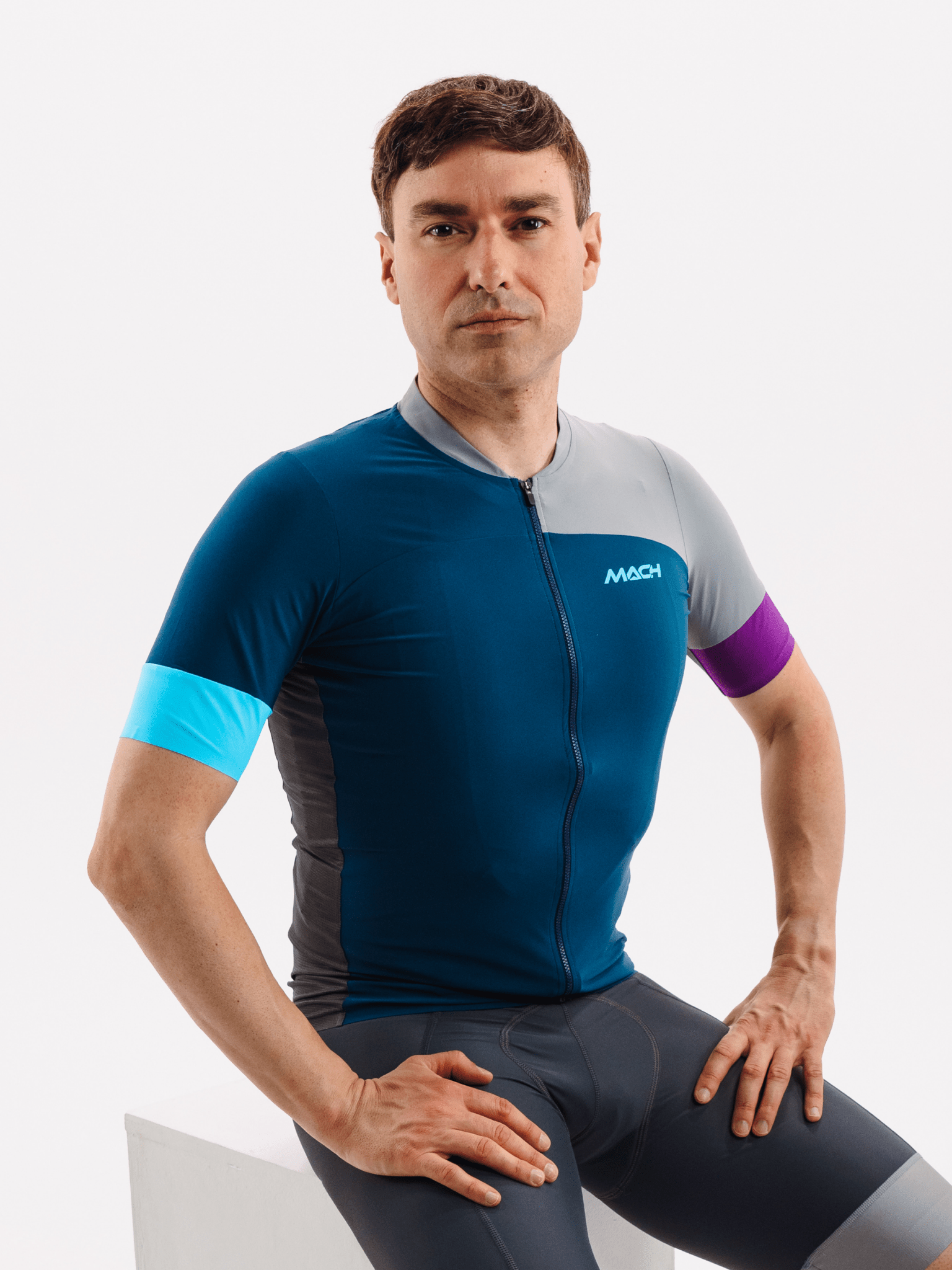 Mens Aero Jersey - Divide - Mach Apparel