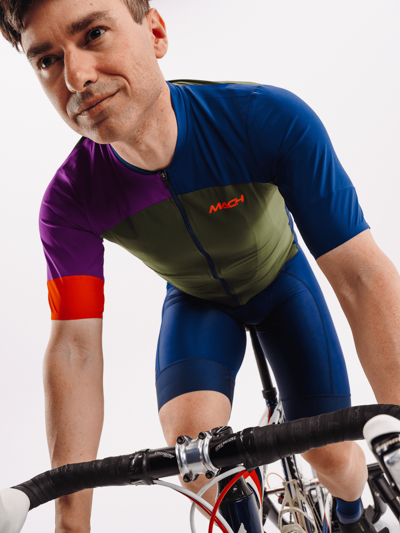 Mens Aero Jersey - Divide - Mach Apparel