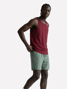 Mens Run Singlet - Mach Apparel
