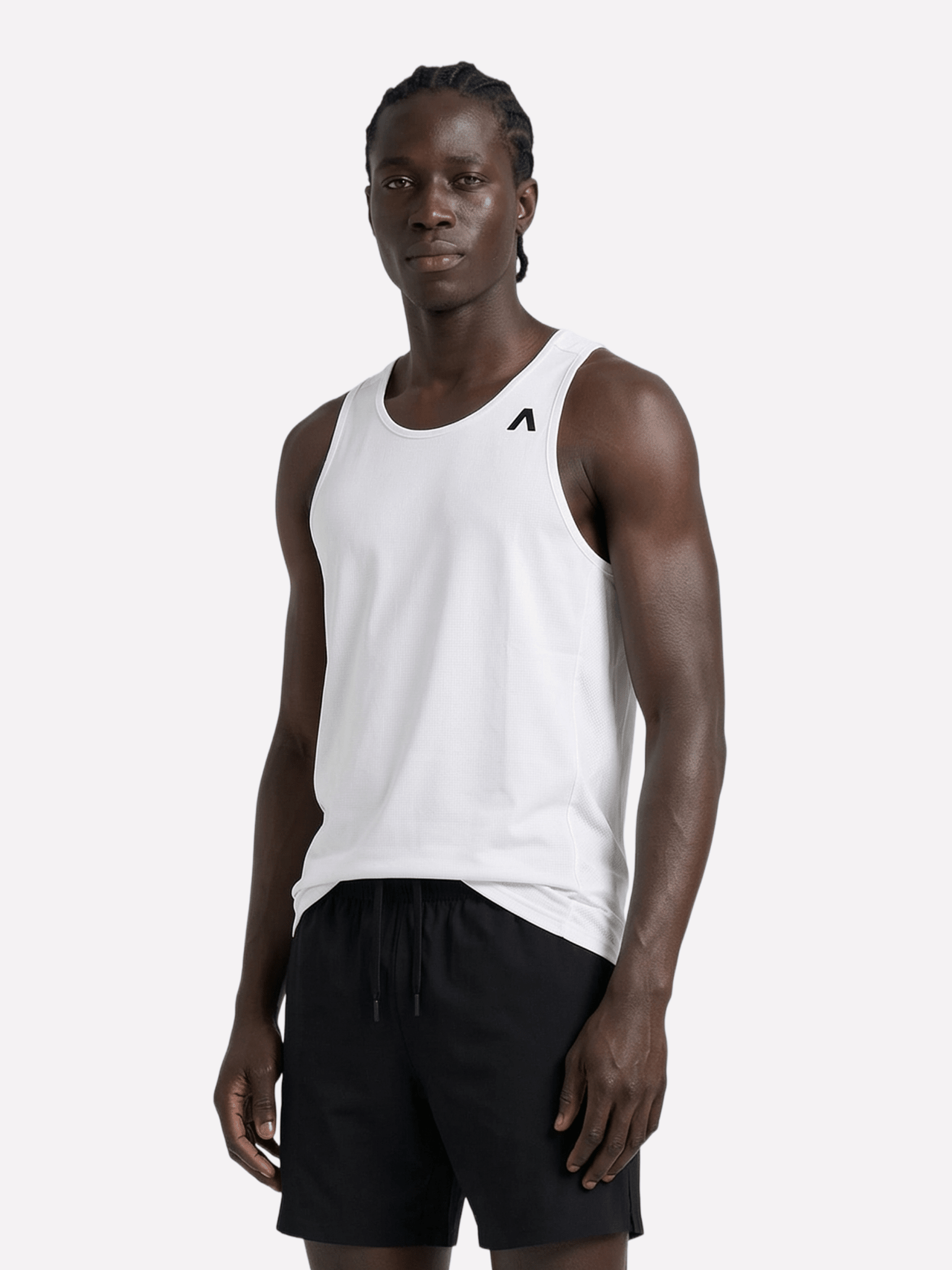 Mens Run Singlet - Mach Apparel