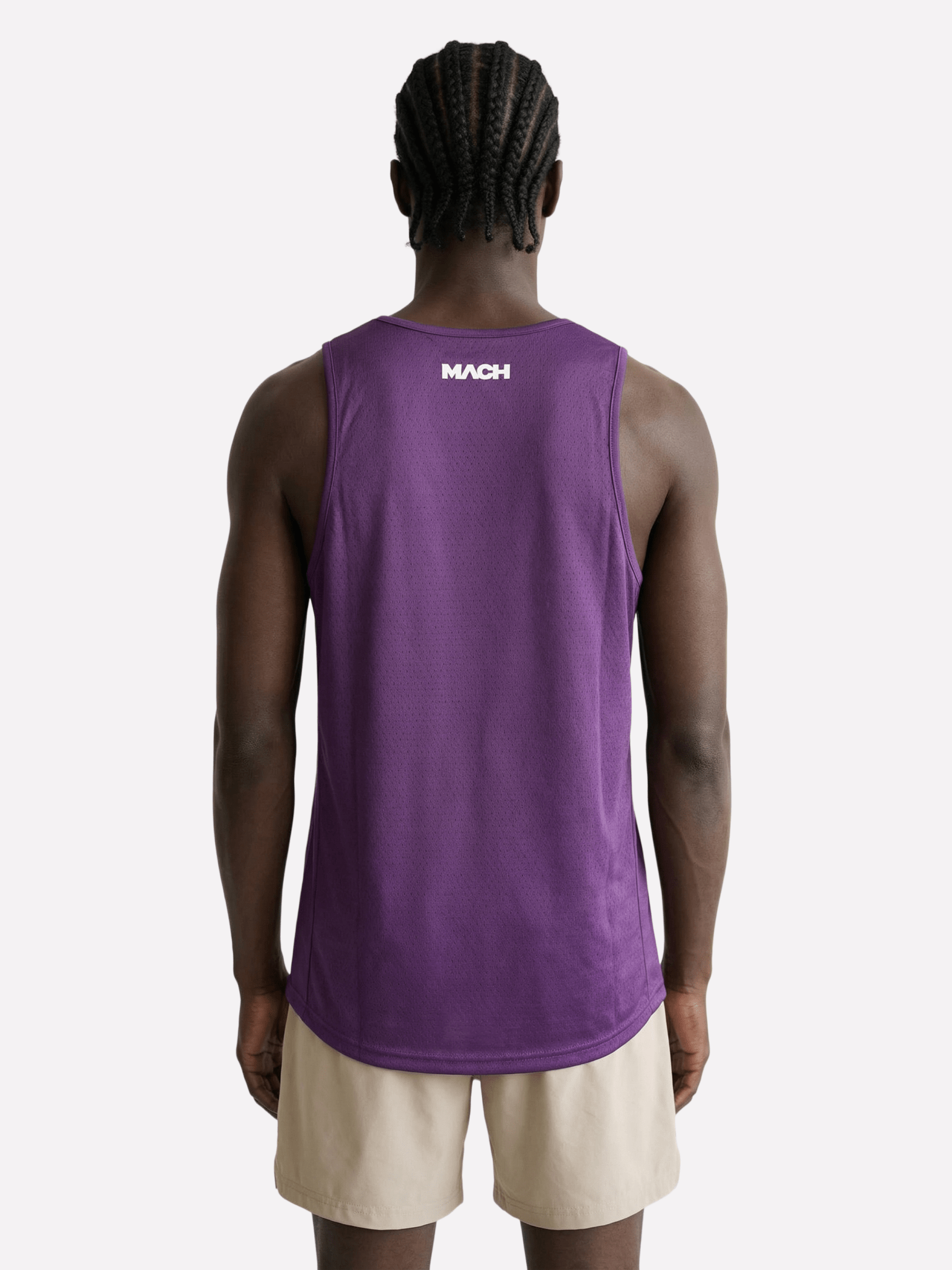 Mens Run Singlet - Mach Apparel