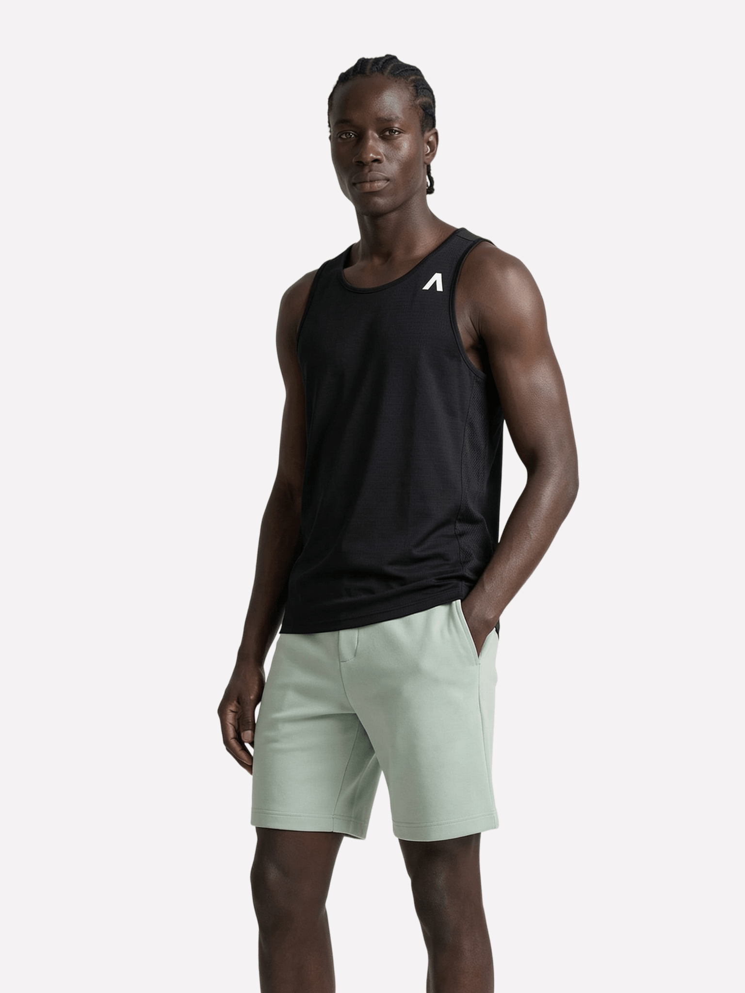 Mens Run Singlet - Mach Apparel