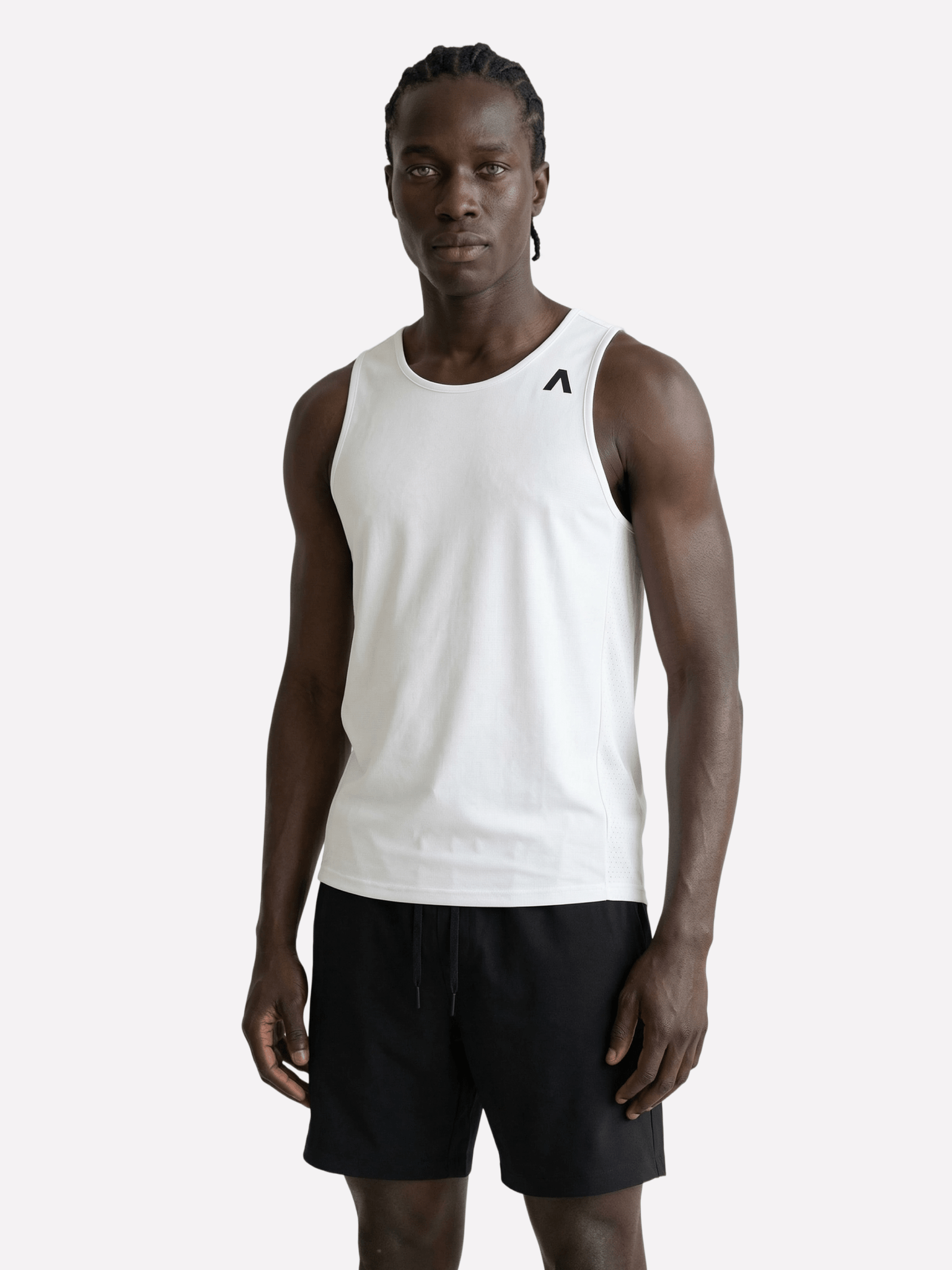 Mens Run Singlet - Mach Apparel