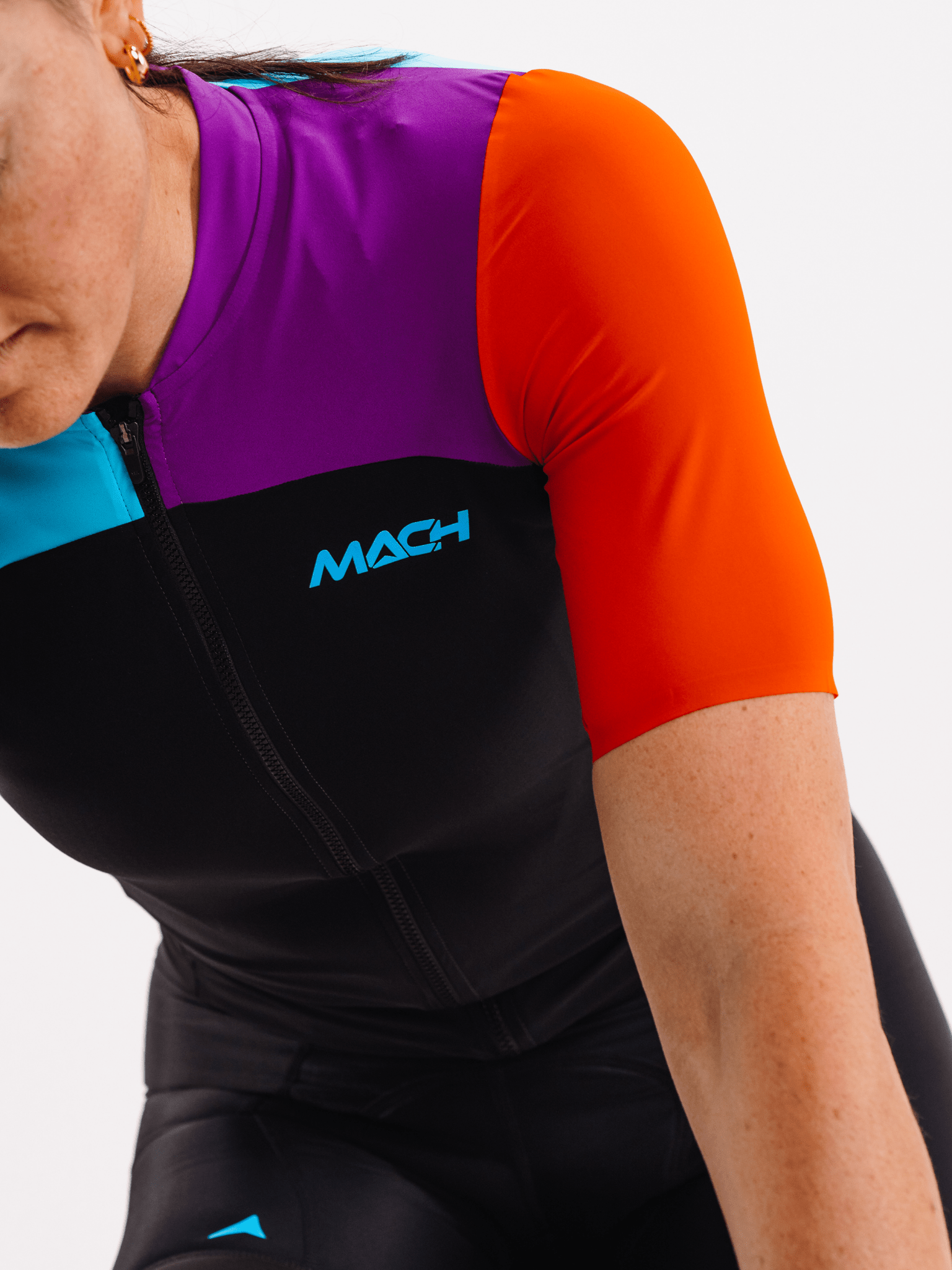 Womens Aero Jersey - Divide - Mach Apparel