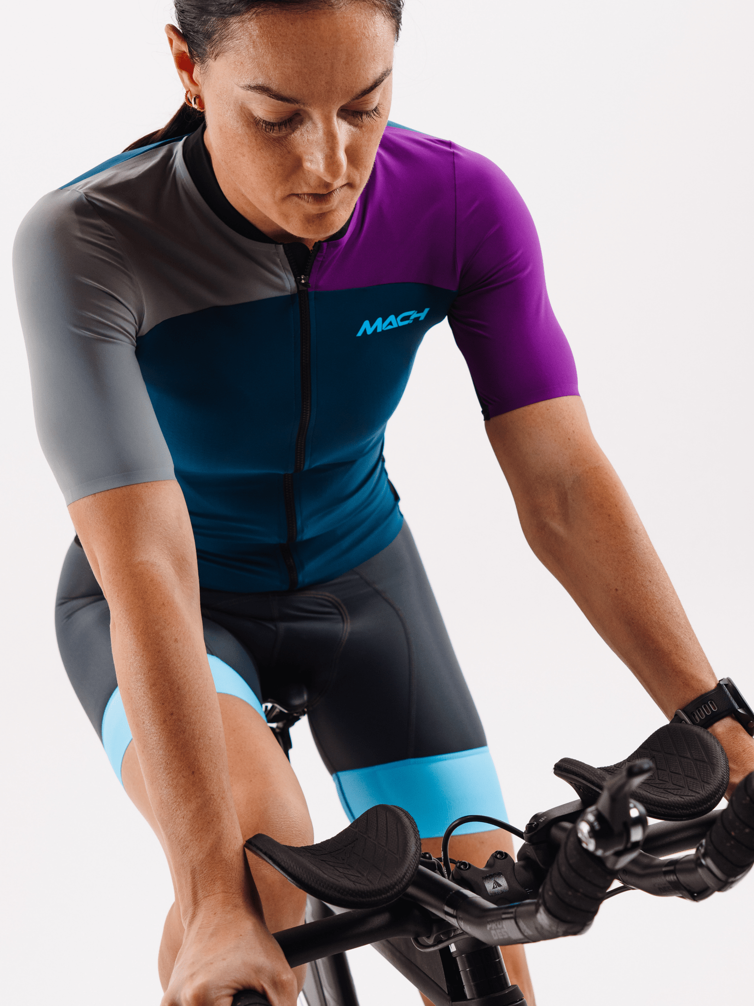 Womens Aero Jersey - Divide - Mach Apparel