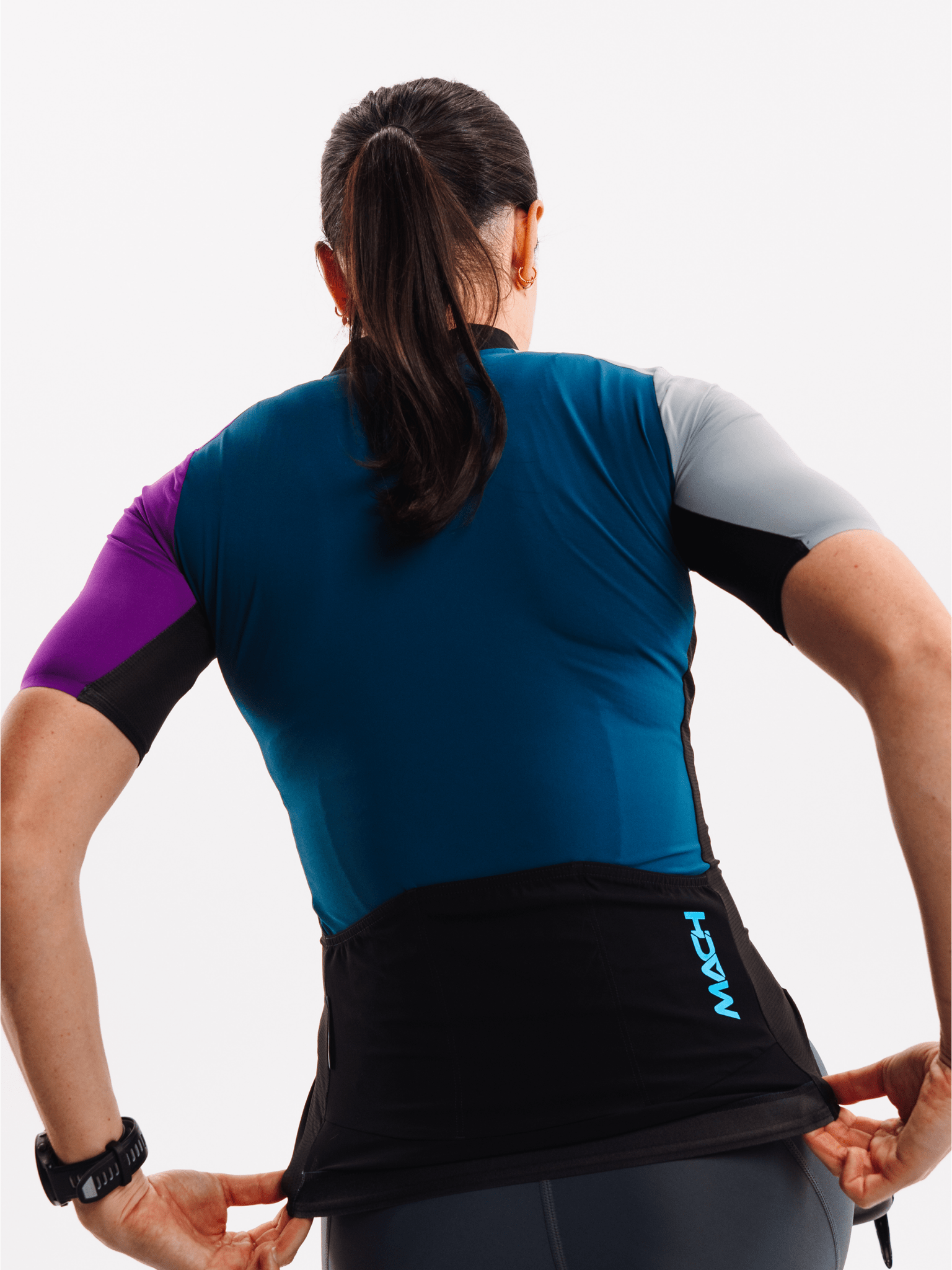 Womens Aero Jersey - Divide - Mach Apparel