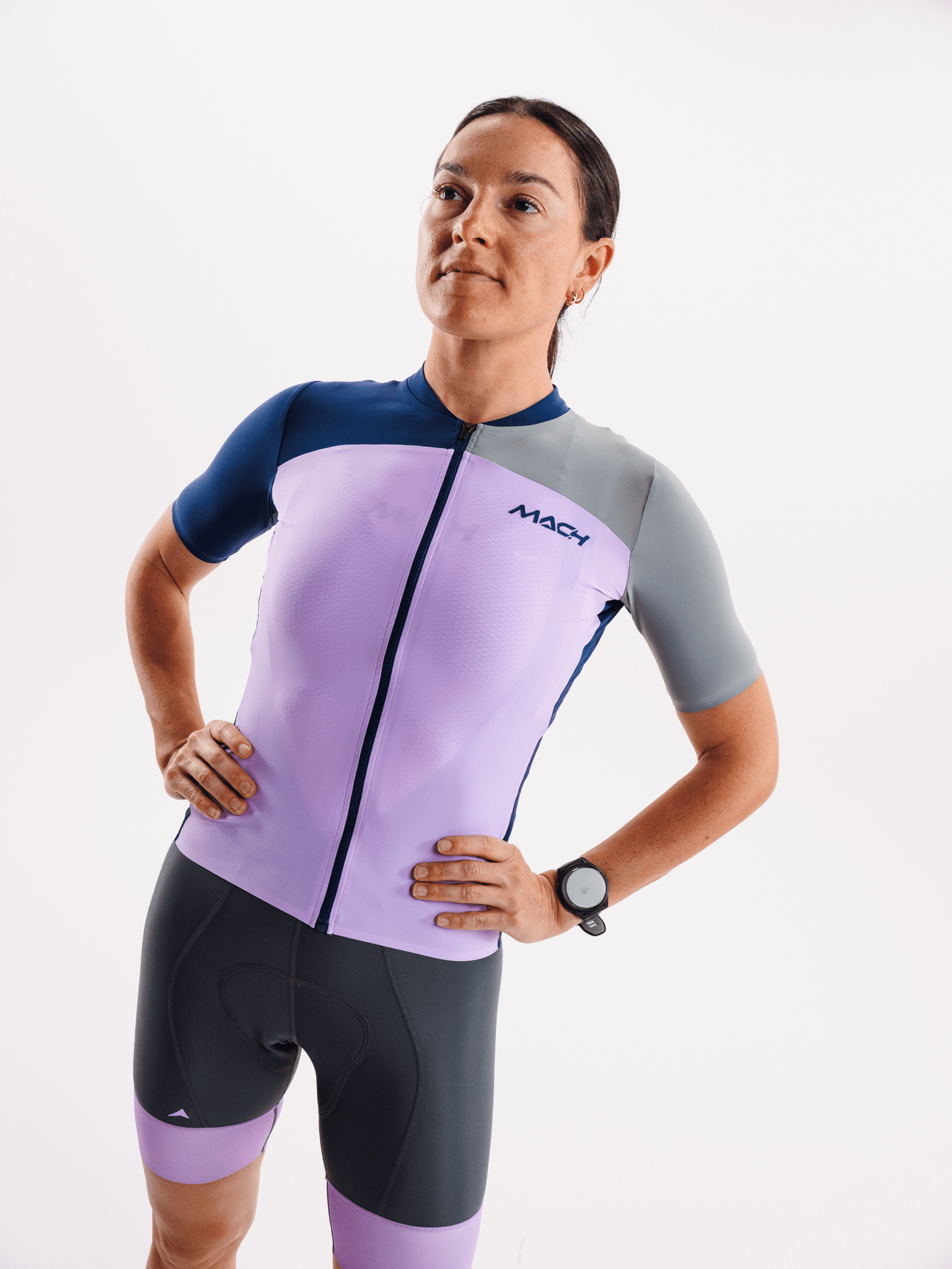 Womens Aero Jersey - Divide - Mach Apparel